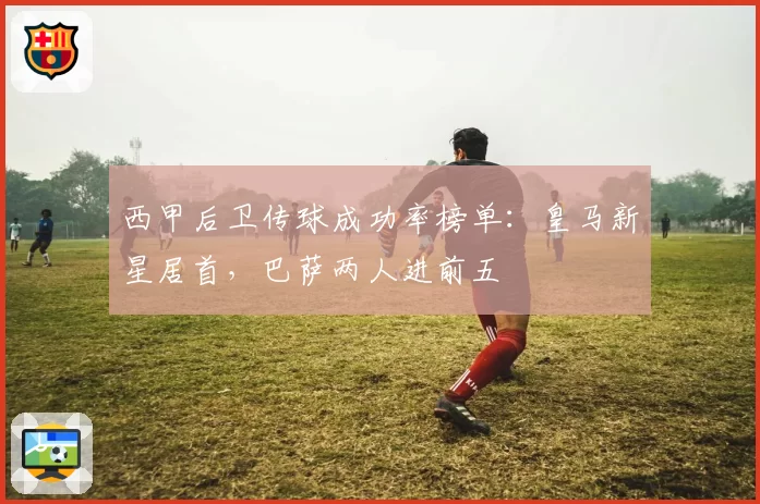 西甲后卫传球成功率榜单：皇马新星居首，巴萨两人进前五